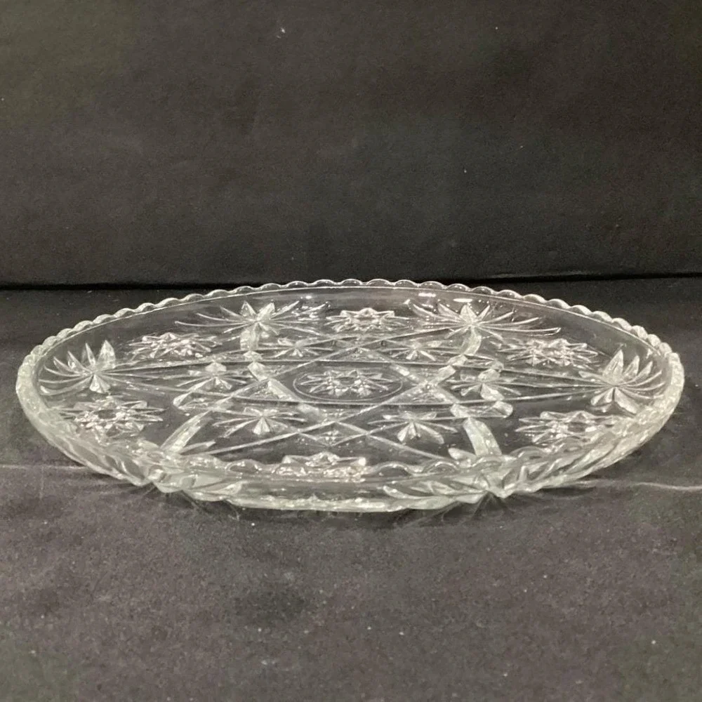 Anchor Hocking clear pressed